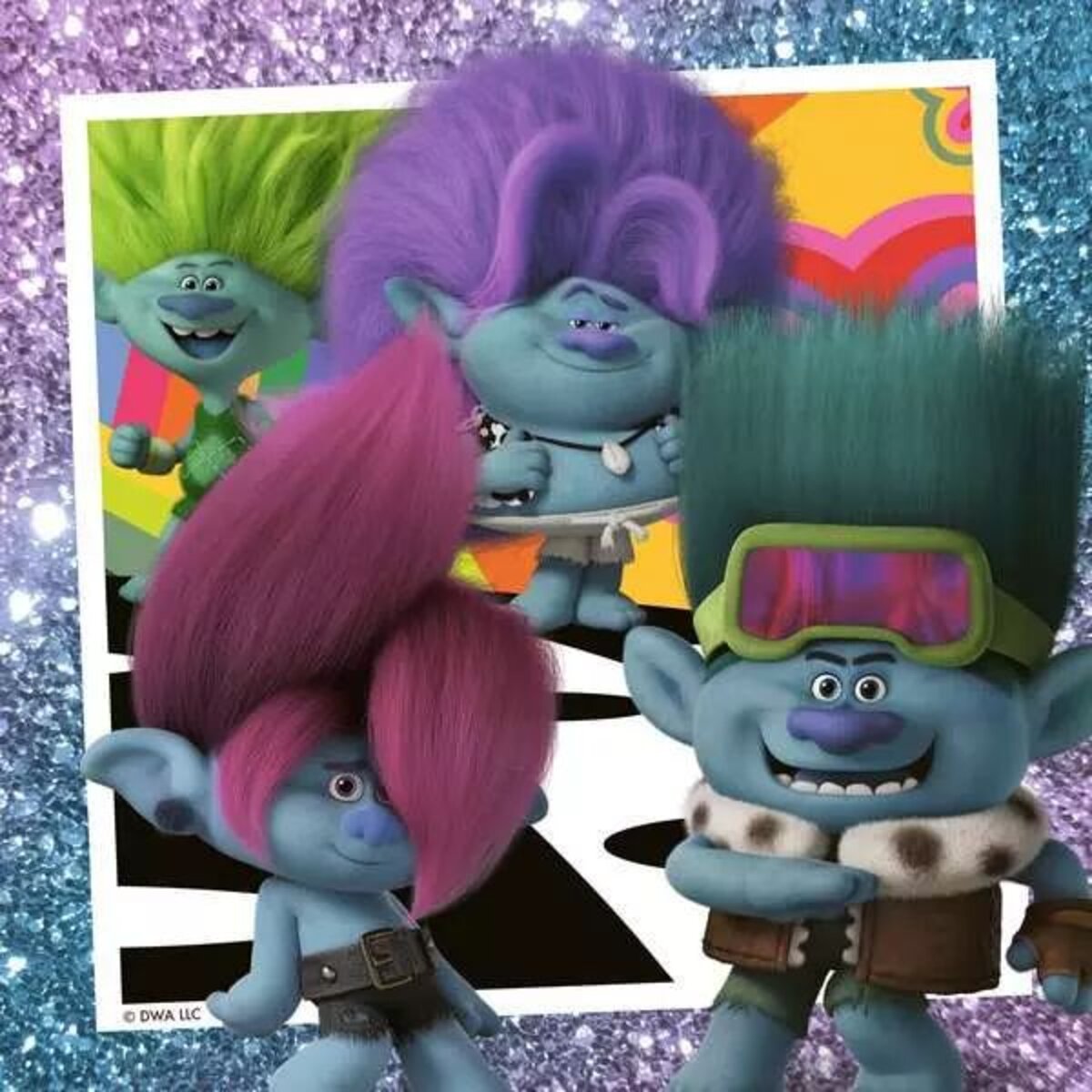 Ravensburger Puzzle - Trolls 3,  3 x 49 Teile