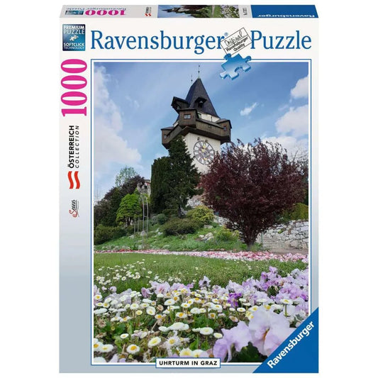 Ravensburger Puzzle - Uhrturm in Graz, 1000 Teile