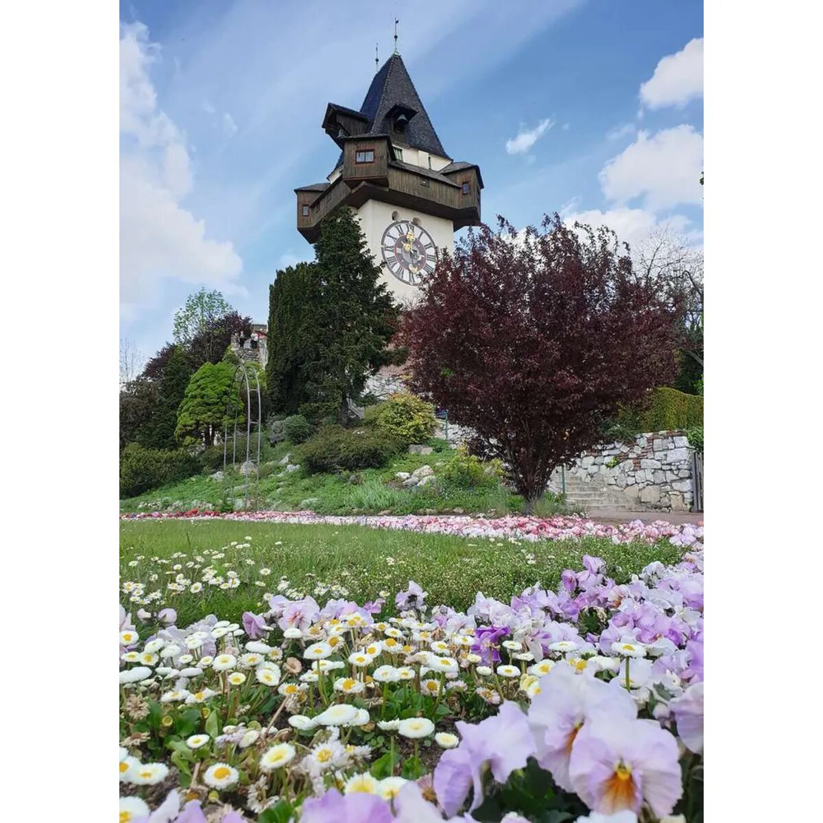 Ravensburger Puzzle - Uhrturm in Graz, 1000 Teile