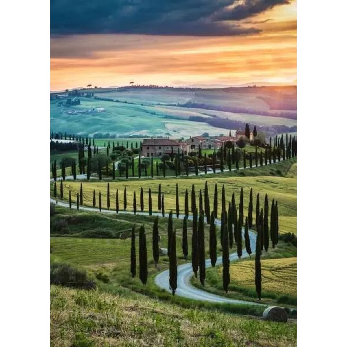 Ravensburger Puzzle - Val d'Orcia, Toskana, 1000 Teile