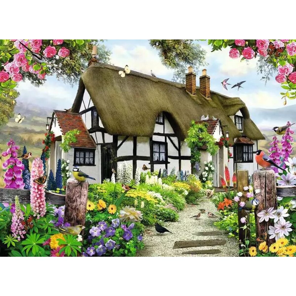 Ravensburger Puzzle - Verträumtes Cottage, 500 Teile