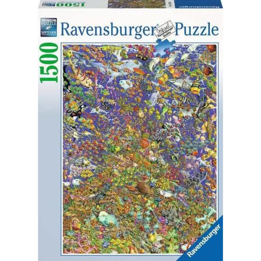 Ravensburger Puzzle - Viele bunte Fische, 1500 Teile