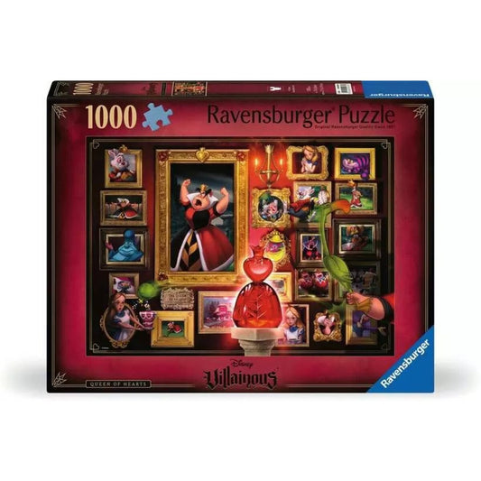 Ravensburger Puzzle - Villainous: Queen of Hearts, 1000 Teile
