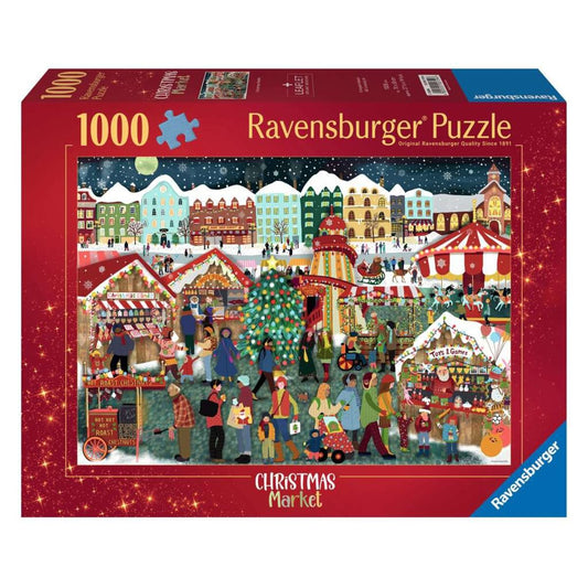 Ravensburger Puzzle - Weihnachtsmarkt, 1000 Teile