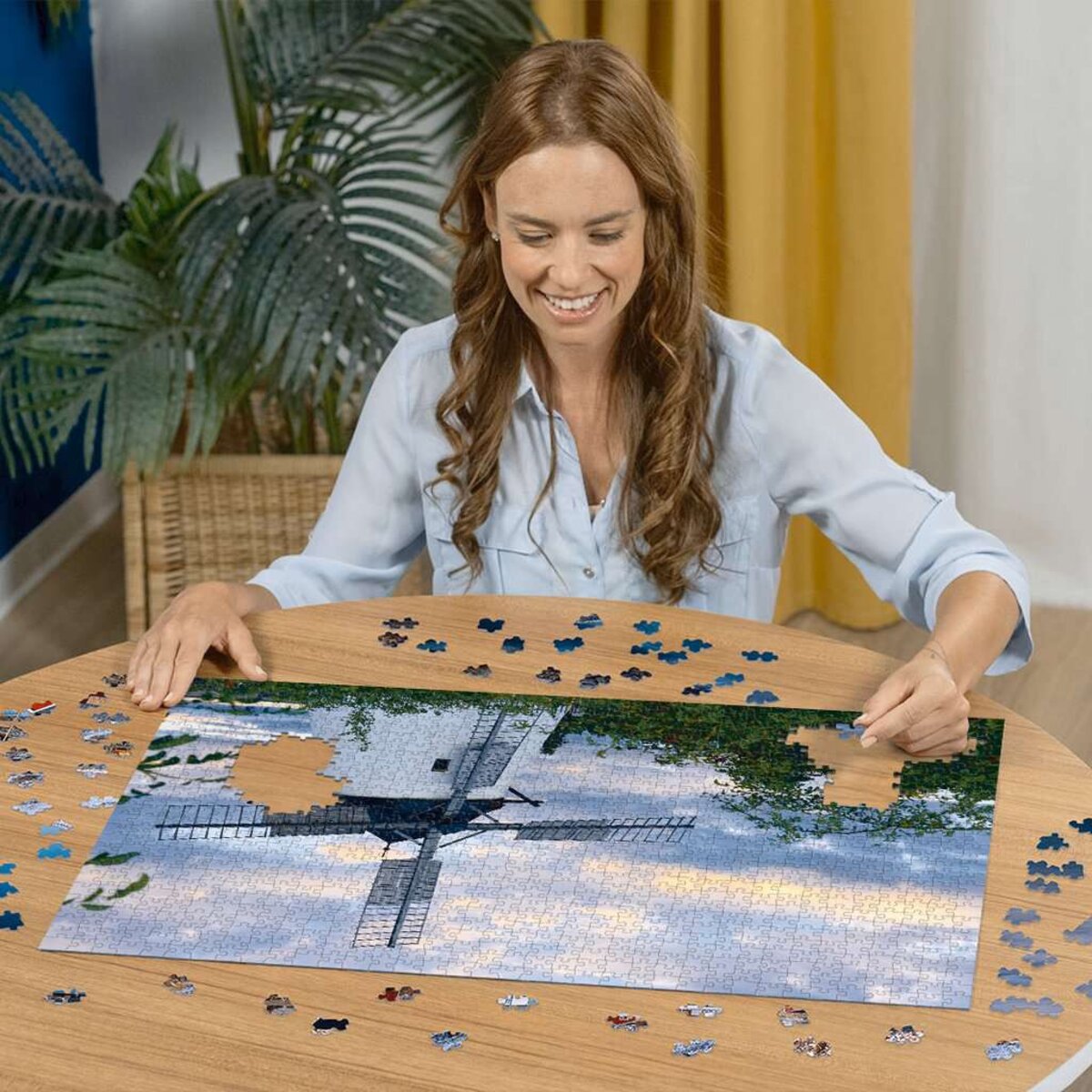 Ravensburger Puzzle - Windmühle bei Retz, 1000 Teile