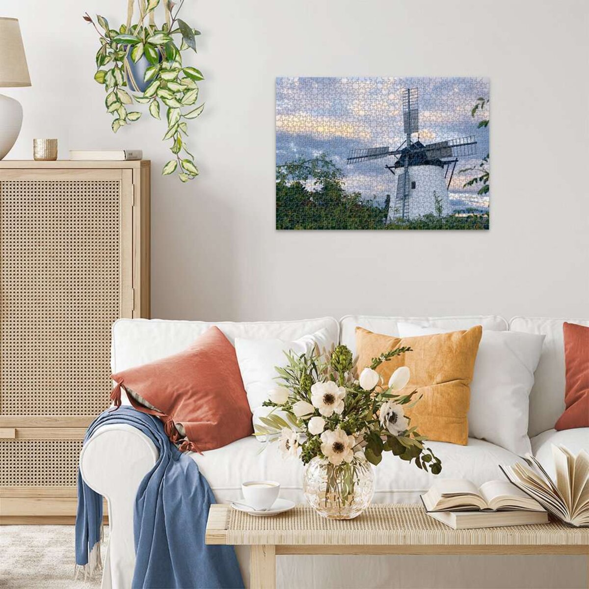 Ravensburger Puzzle - Windmühle bei Retz, 1000 Teile