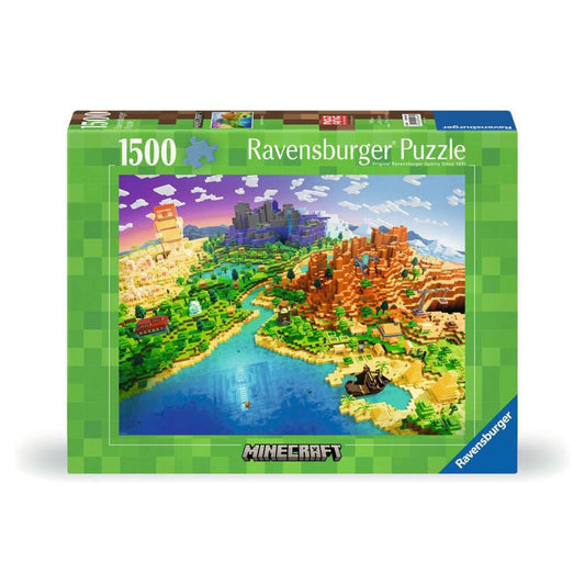 Ravensburger Puzzle - World of Minecraft, 1500 Teile