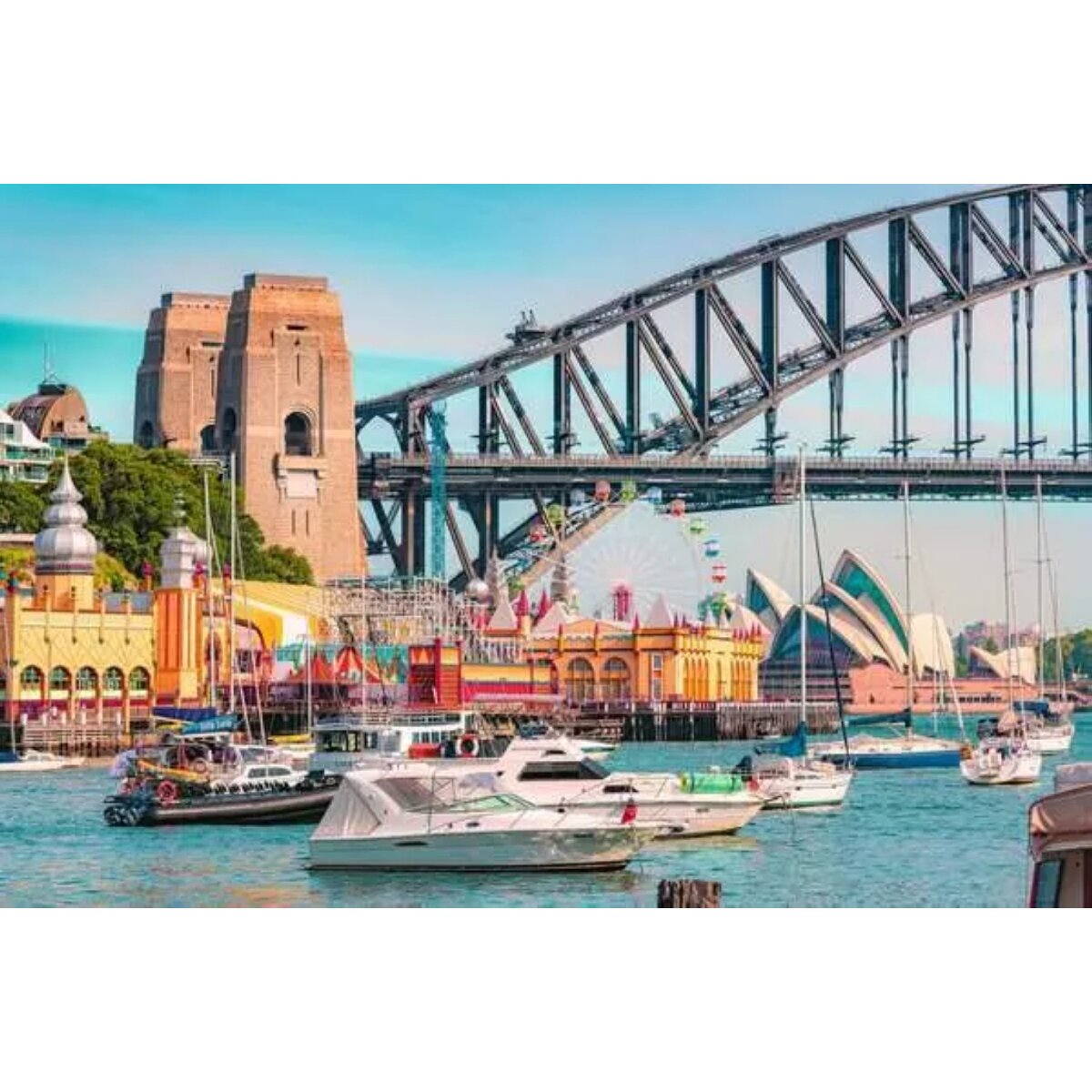 Ravensburger Puzzle 3000 Teile Geheimes Sydney 121 x 80 cm