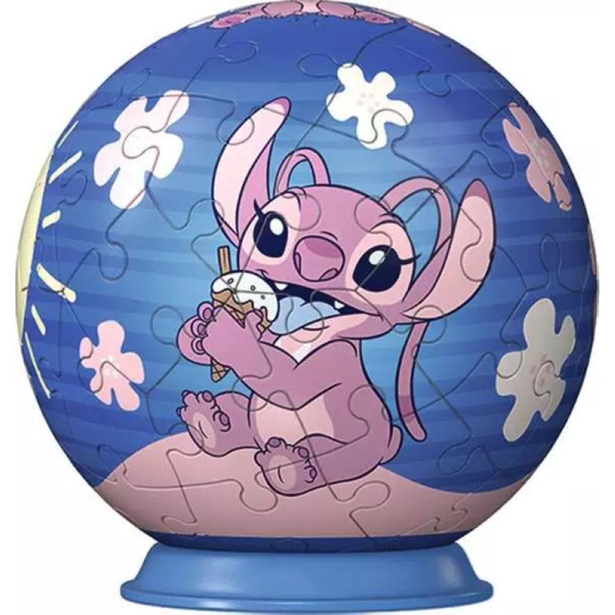 Ravensburger Puzzle Ball Disney Stitch Angel Konstruktionsspiel 7 x 7,5 cm