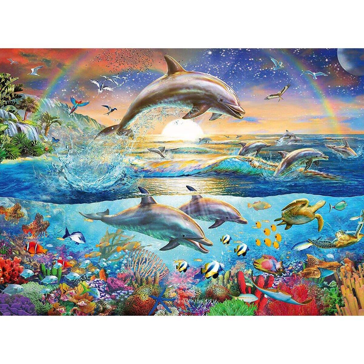 Ravensburger Puzzle Delfinparadies, 300 Teile