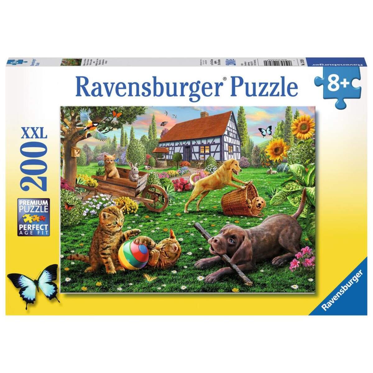 Ravensburger Puzzle Entdecker auf vier Pfoten 200 Teile