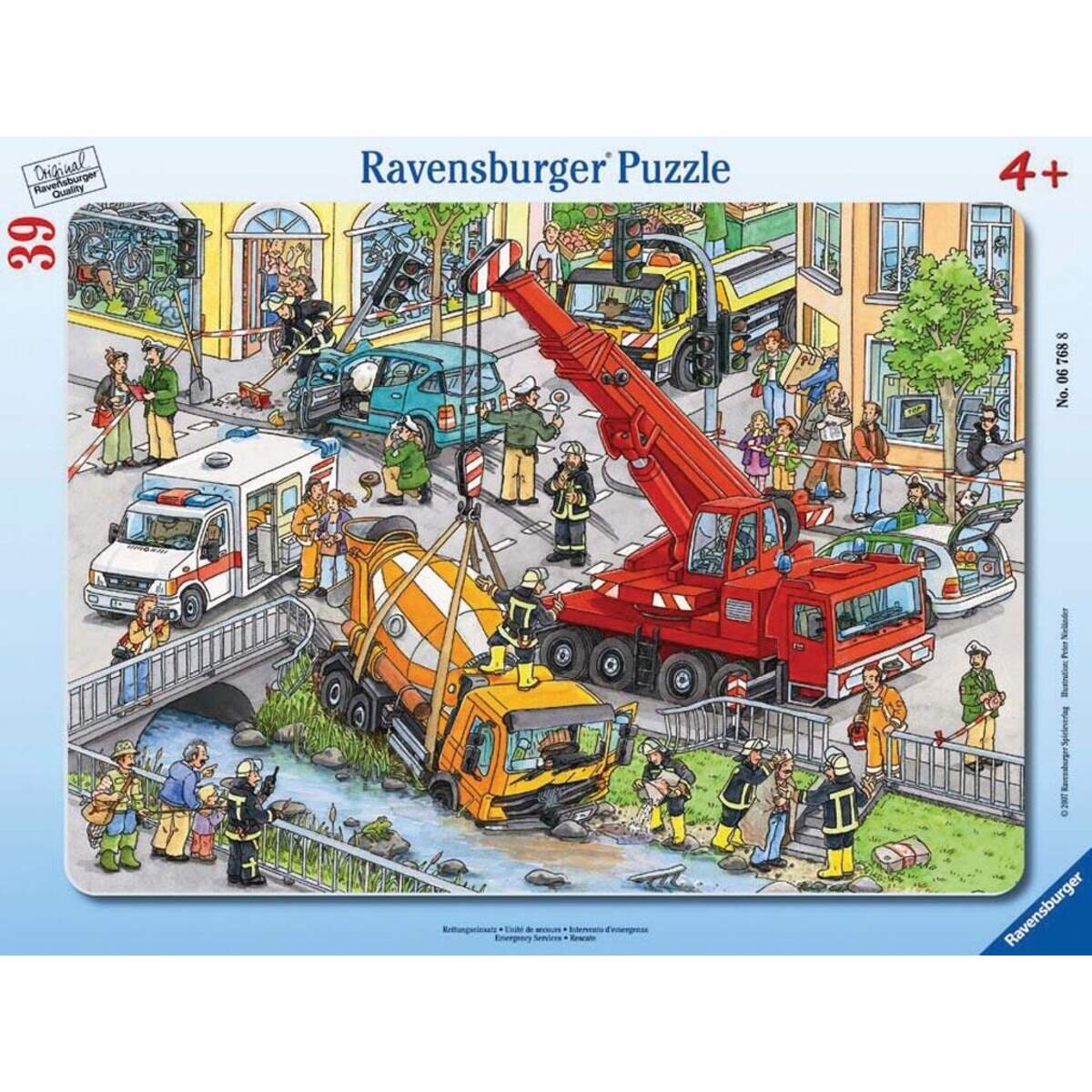 Ravensburger Puzzle Rettungseinsatz, 39 Teile