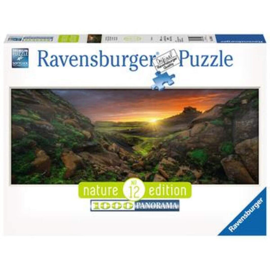 Ravensburger Puzzle Sonne über Island 1000 Teile