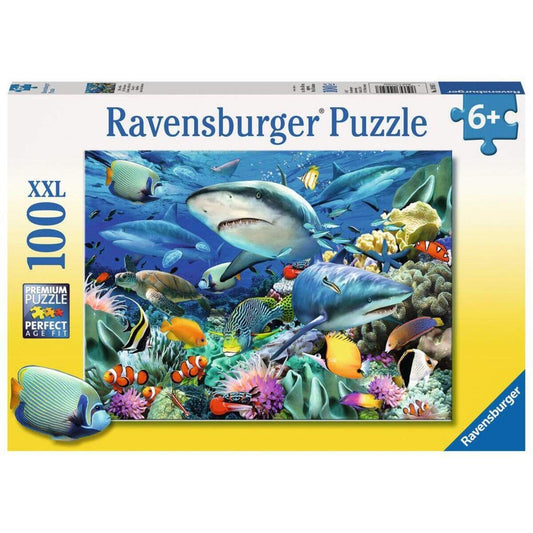 Ravensburger Puzzle XXl Riff der Haie, 150 Teile