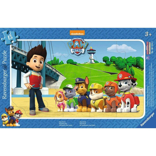 Ravensburger Rahmenpuzzle Paw Patrol, 15 Teile