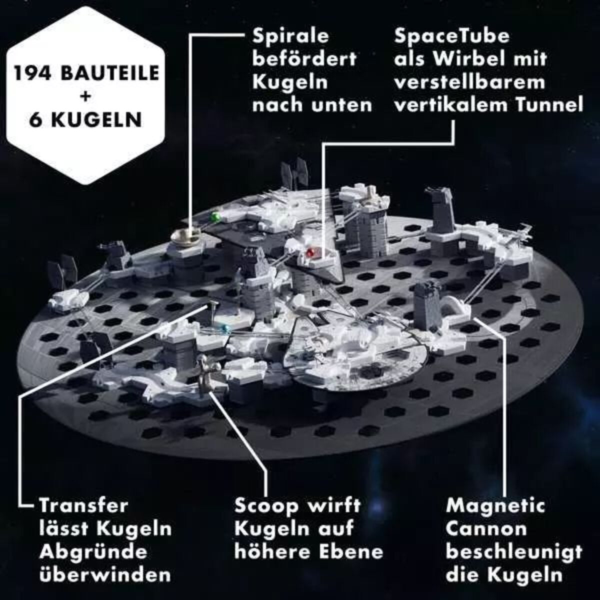 Ravensburger Star Wars GraviTrax Action-Set Death Star