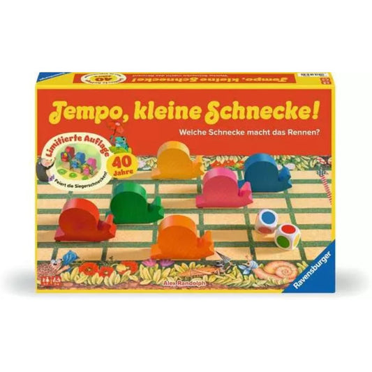 Ravensburger Tempo kleine Schnecke! 40 Jahre jubiläumsedition Kinderspiel