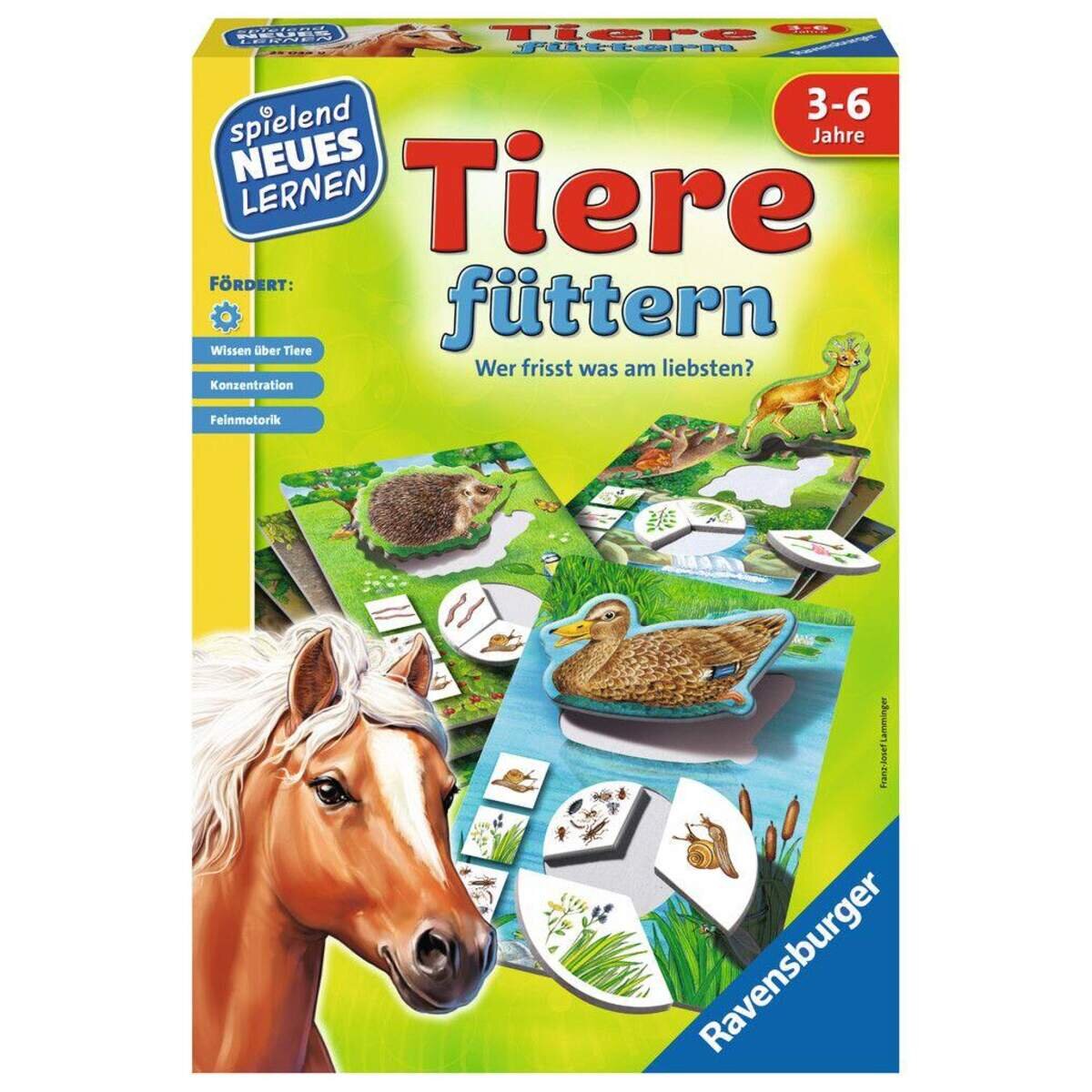 Ravensburger Tiere füttern