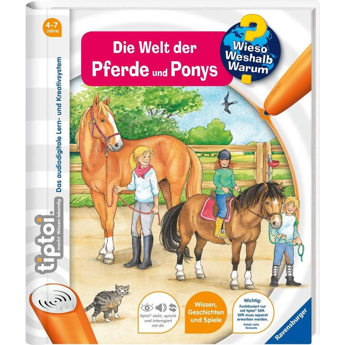 Ravensburger tiptoi Band 13 - Die Welt der Pferde und Ponys