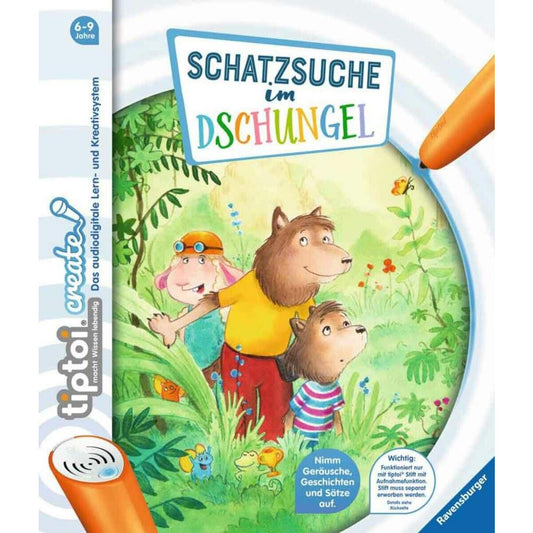 Ravensburger tiptoi CREATE Schatzsuche im Dschungel