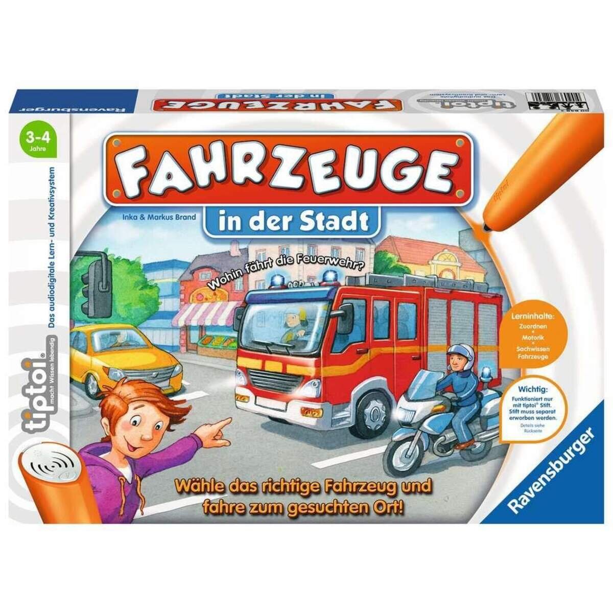 Ravensburger tiptoi Fahrzeuge in der Stadt