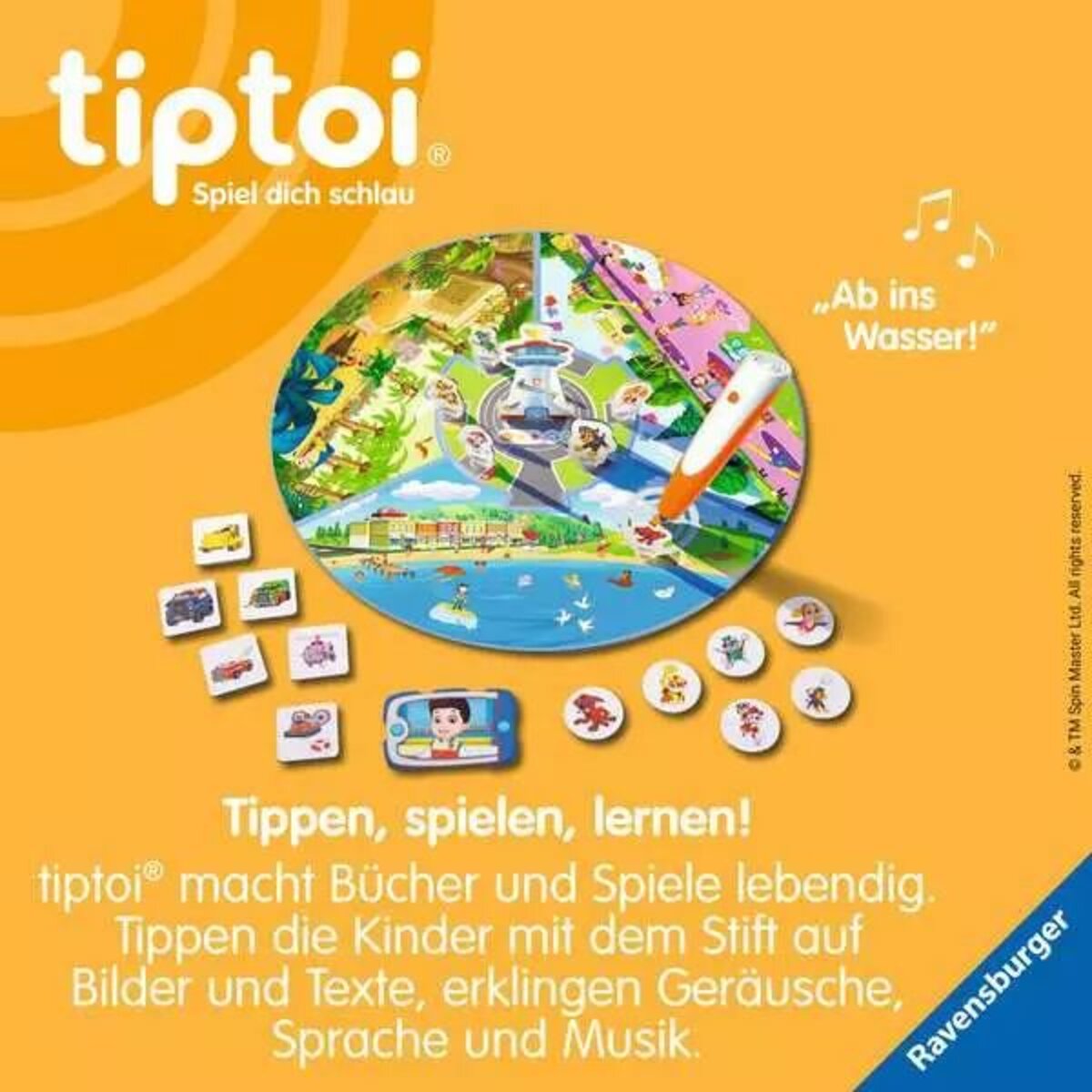 Ravensburger tiptoi® PAW Patrol Rettungseinsatz