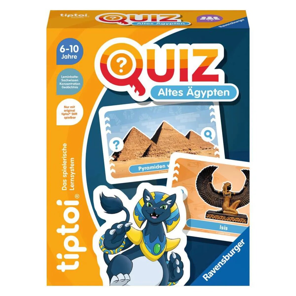 Ravensburger tiptoi® Quiz Altes Ägypten