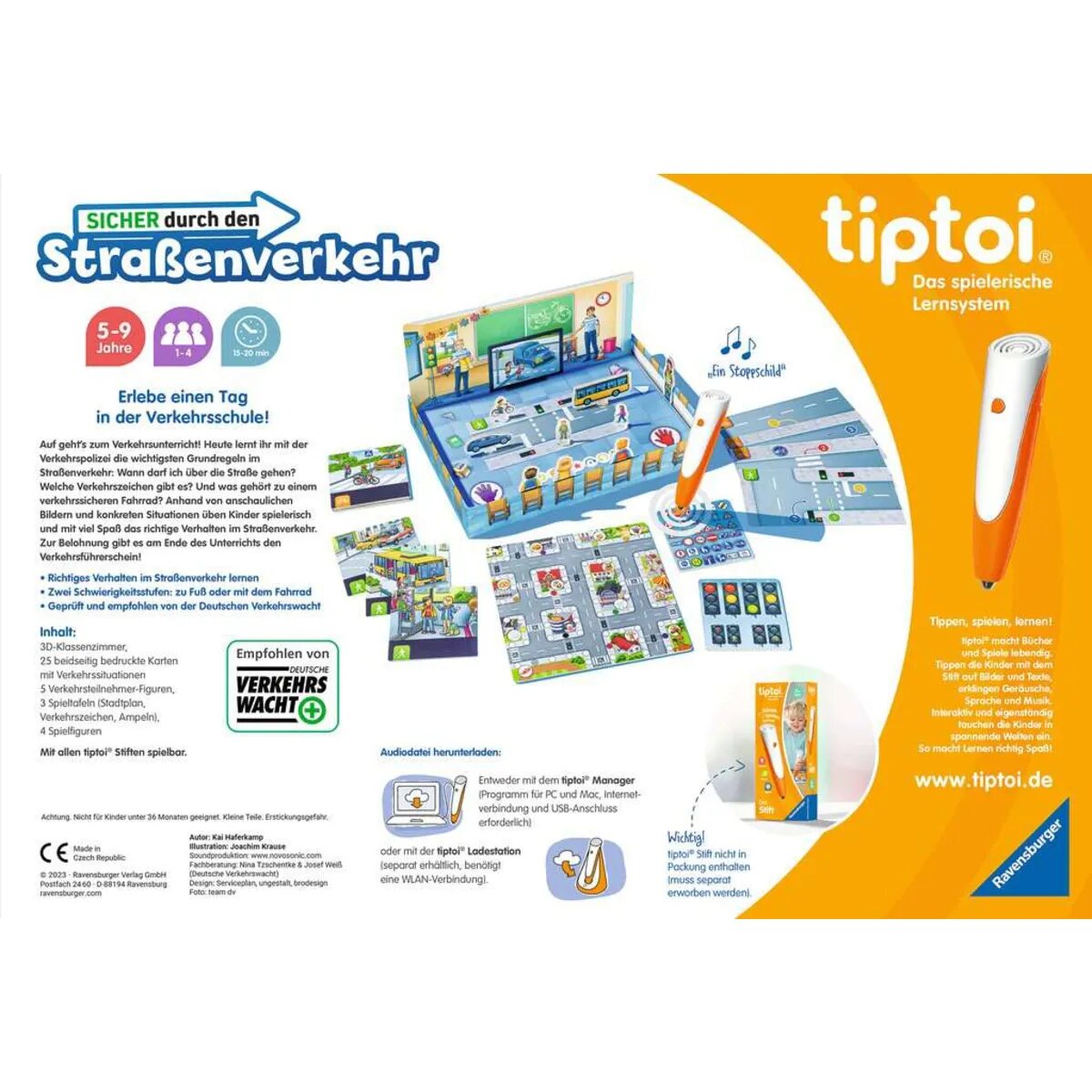 Ravensburger tiptoi® Sicher durch den Straßenverkehr