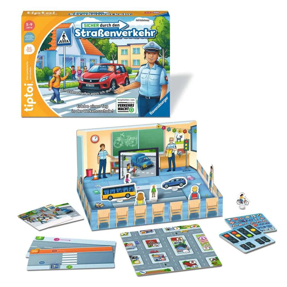 Ravensburger tiptoi® Sicher durch den Straßenverkehr