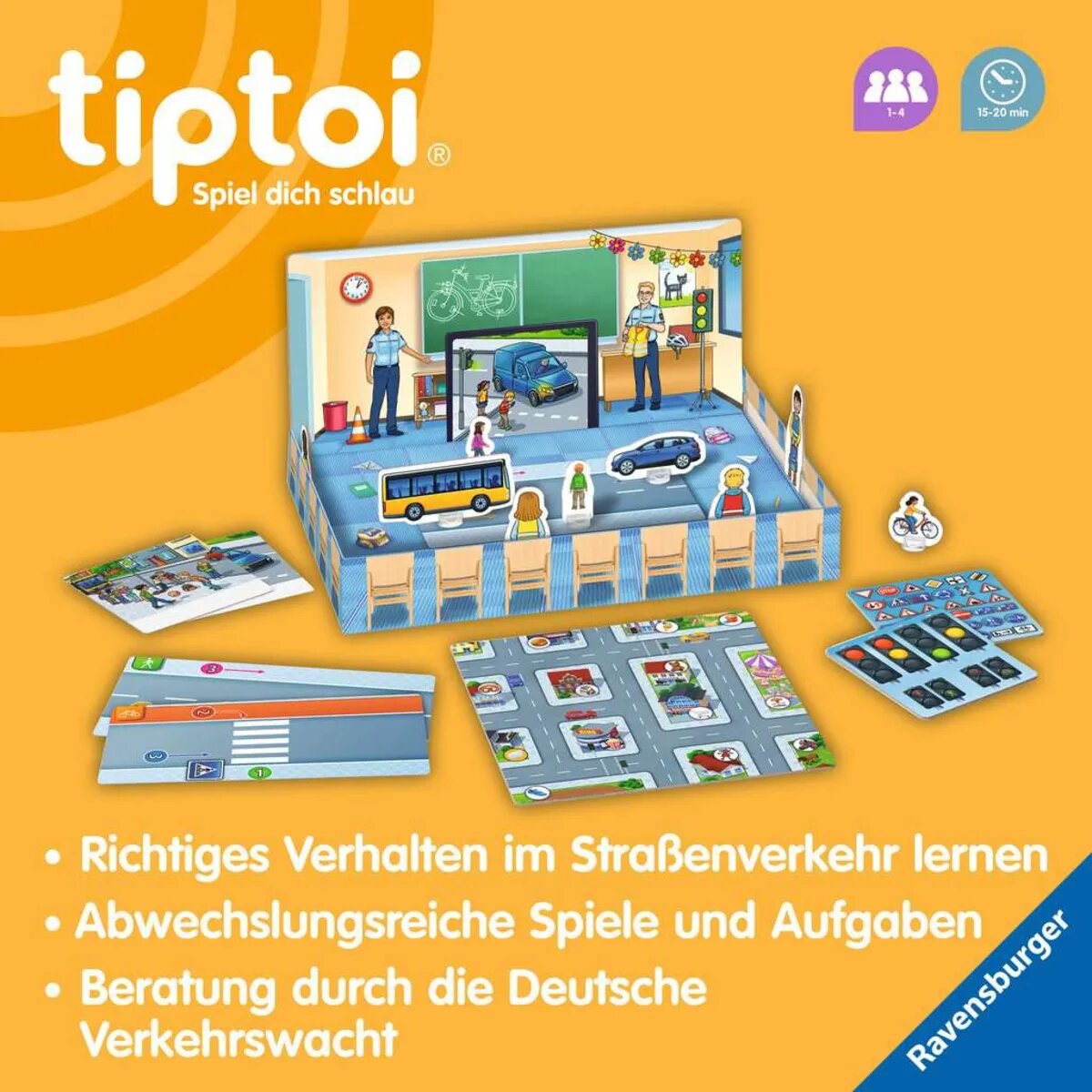 Ravensburger tiptoi® Sicher durch den Straßenverkehr