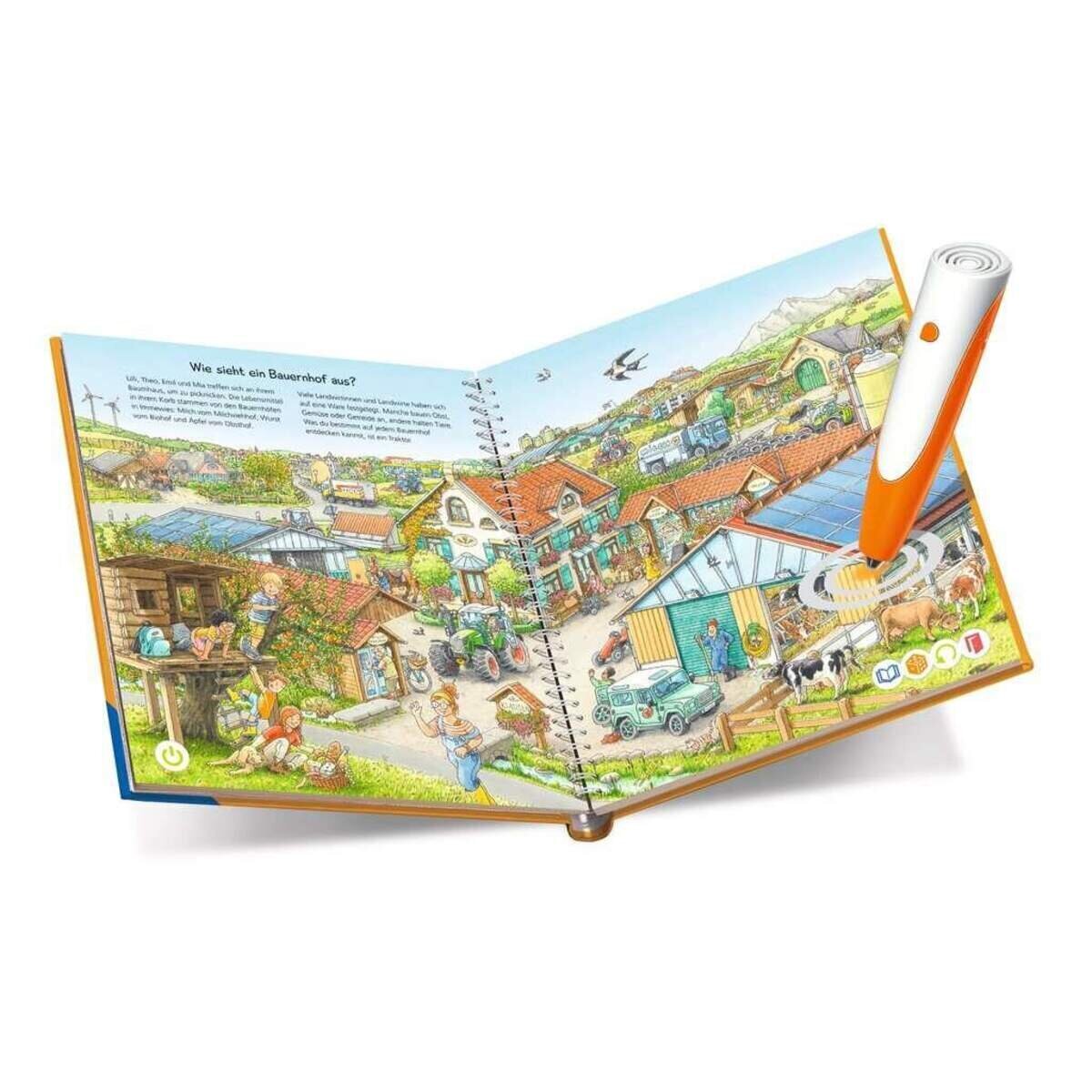 Ravensburger tiptoi Starter-Set, Stift und Bauernhof-Buch