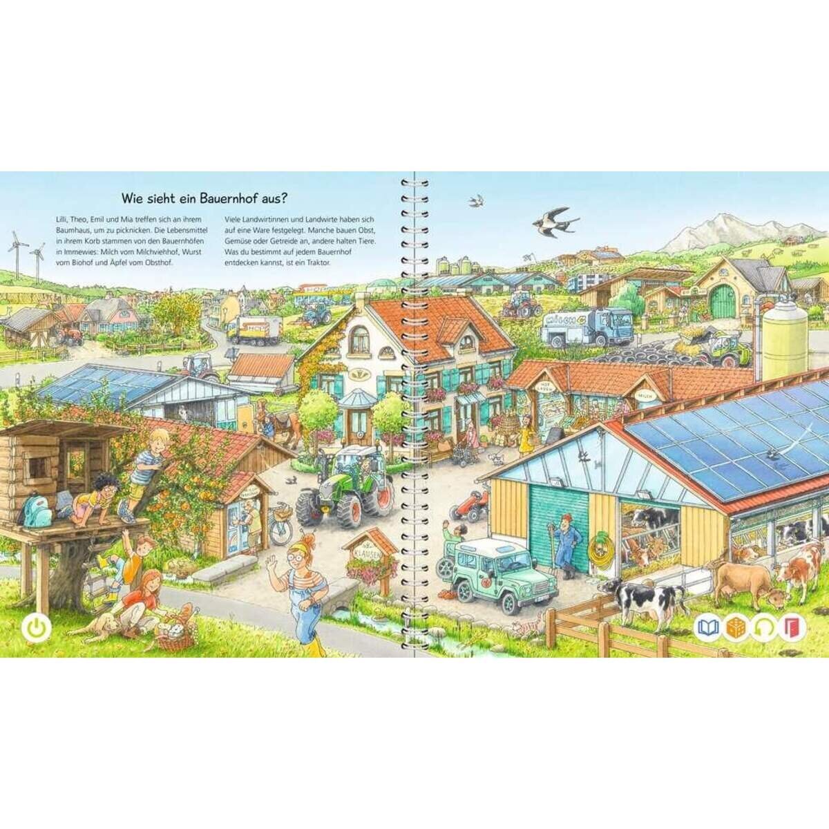 Ravensburger tiptoi Starter-Set, Stift und Bauernhof-Buch