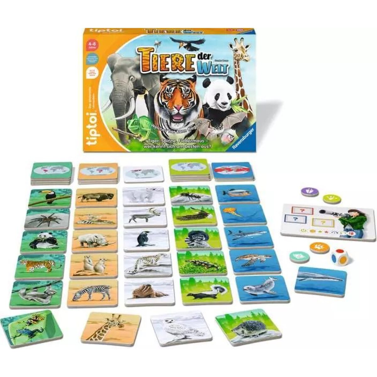 Ravensburger tiptoi® Tiere der Welt