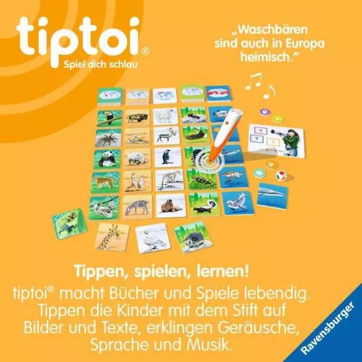 Ravensburger tiptoi® Tiere der Welt