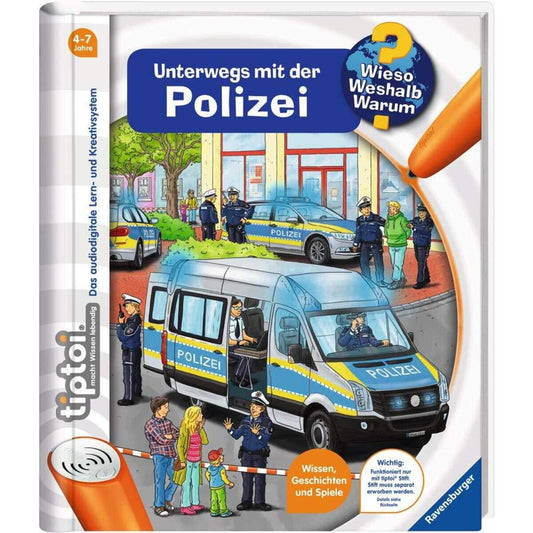Ravensburger tiptoi® Unterwegs mit der Polizei