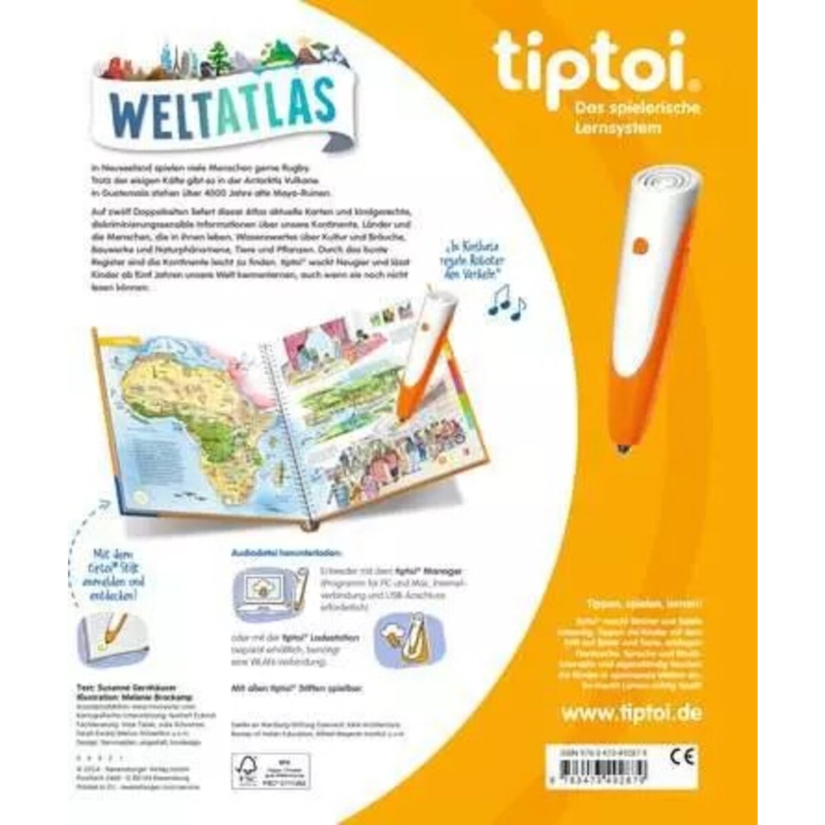 Ravensburger tiptoi® Weltatlas
