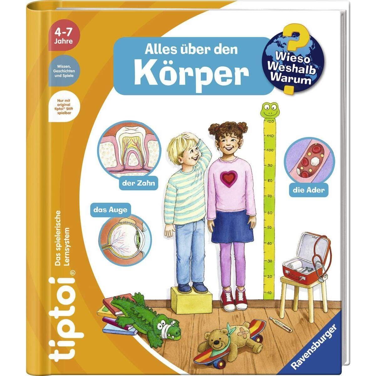 Ravensburger tiptoi® Wieso? Weshalb? Warum? Alles über den Körper