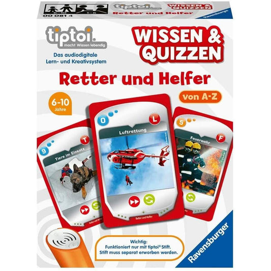 Ravensburger tiptoi Wissen und Quizzen - Retter und Helfer