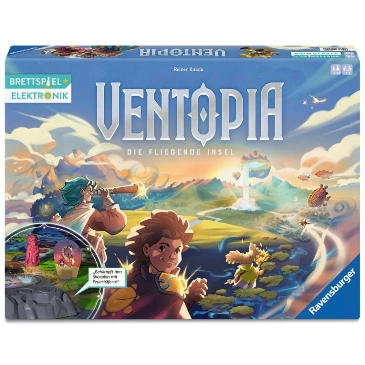 Ravensburger Ventopia Die fliegende Insel ein Abenteuer für 4 Spieler