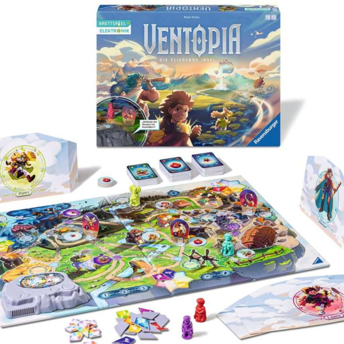 Ravensburger Ventopia Die fliegende Insel ein Abenteuer für 4 Spieler
