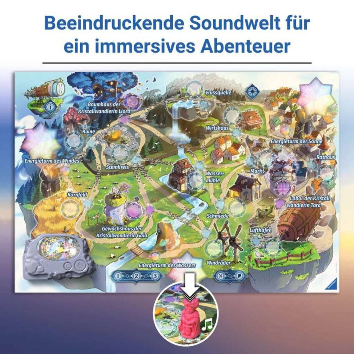 Ravensburger Ventopia Die fliegende Insel ein Abenteuer für 4 Spieler