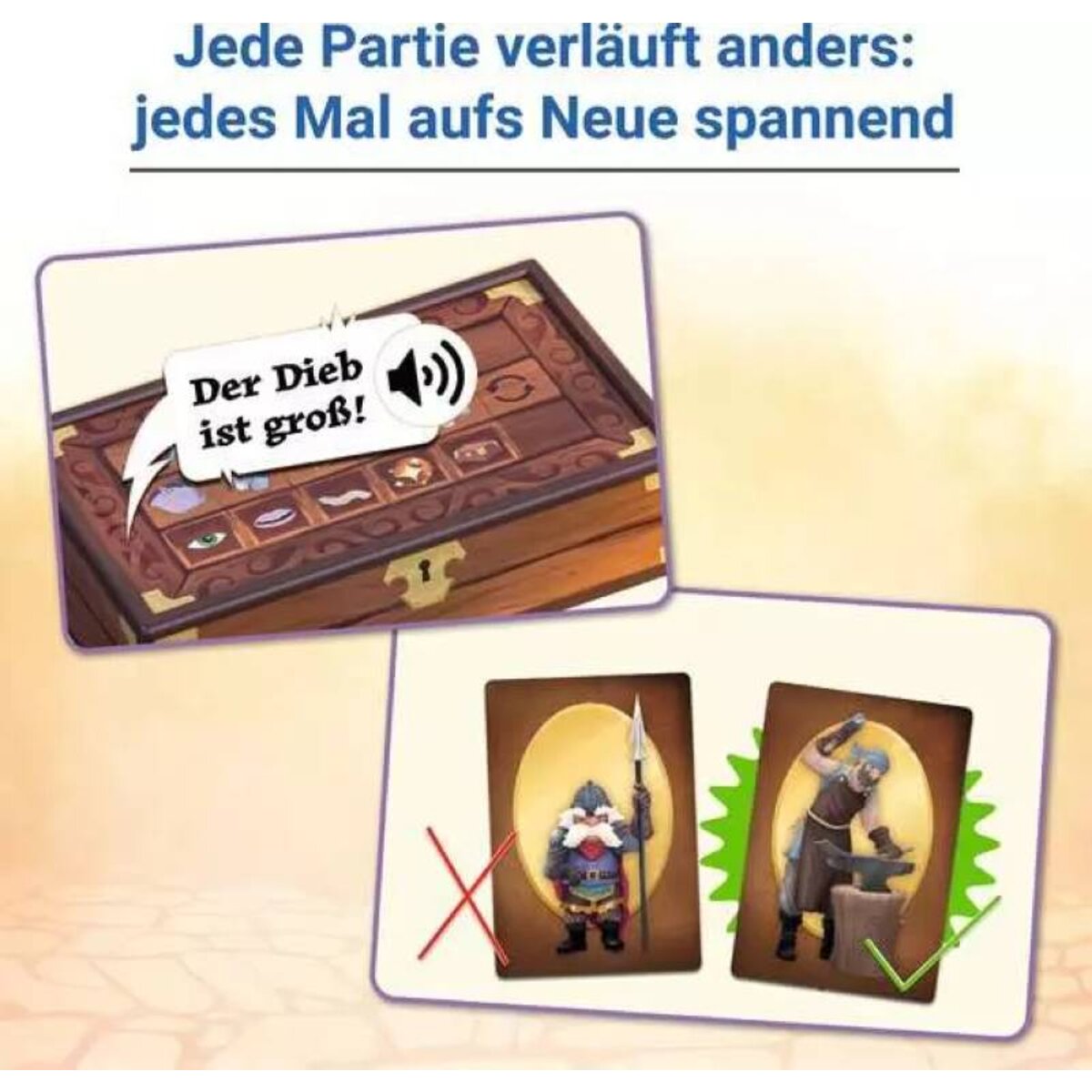 Ravensburger Kinderspiel Wer war's?