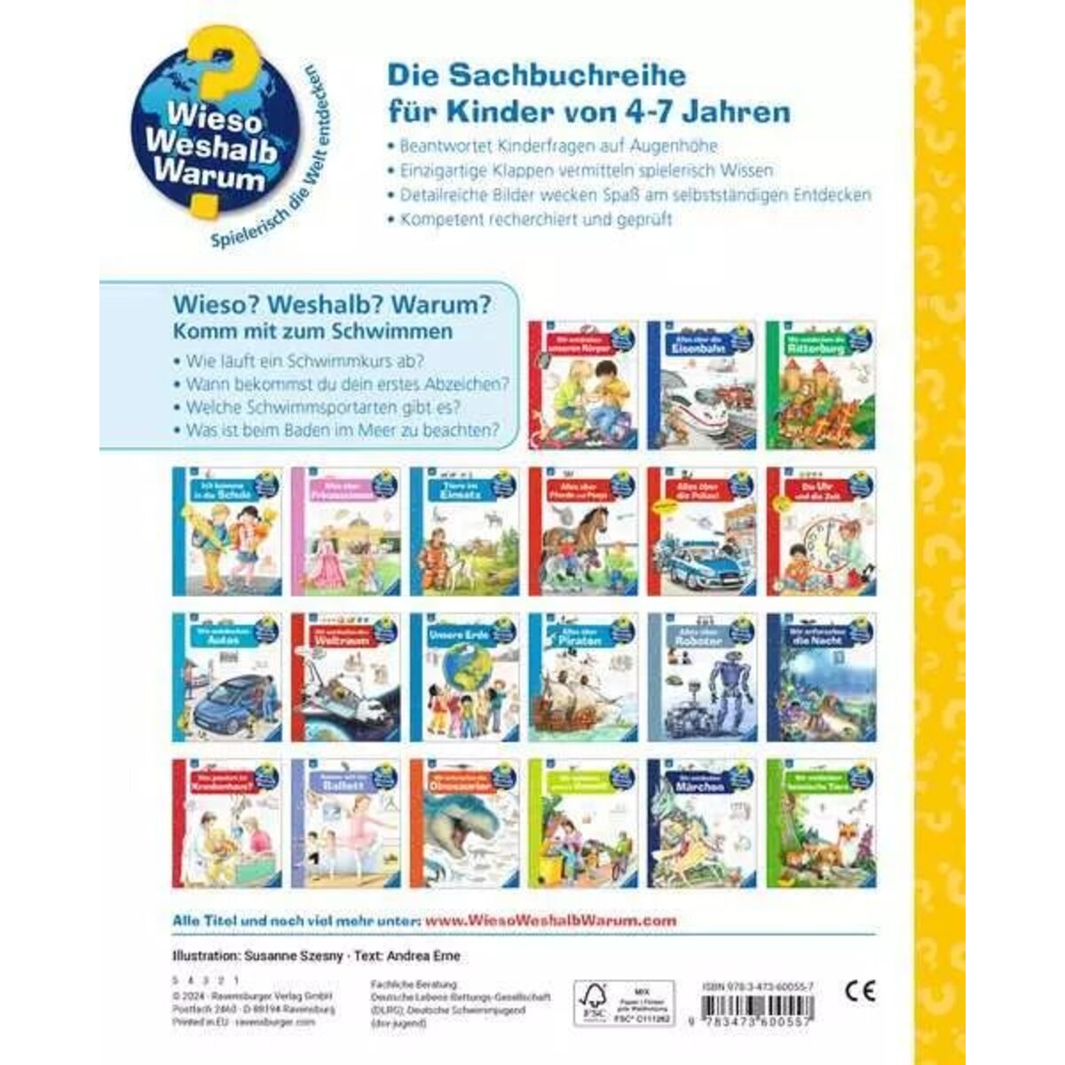 Ravensburger Wieso? Weshalb? Warum?, Band 26: Komm mit zum Schwimmen