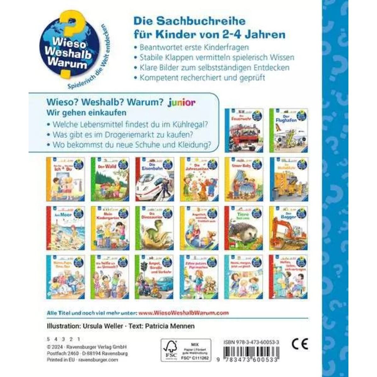 Ravensburger Wieso? Weshalb? Warum? junior, Band 50: Wir gehen einkaufen