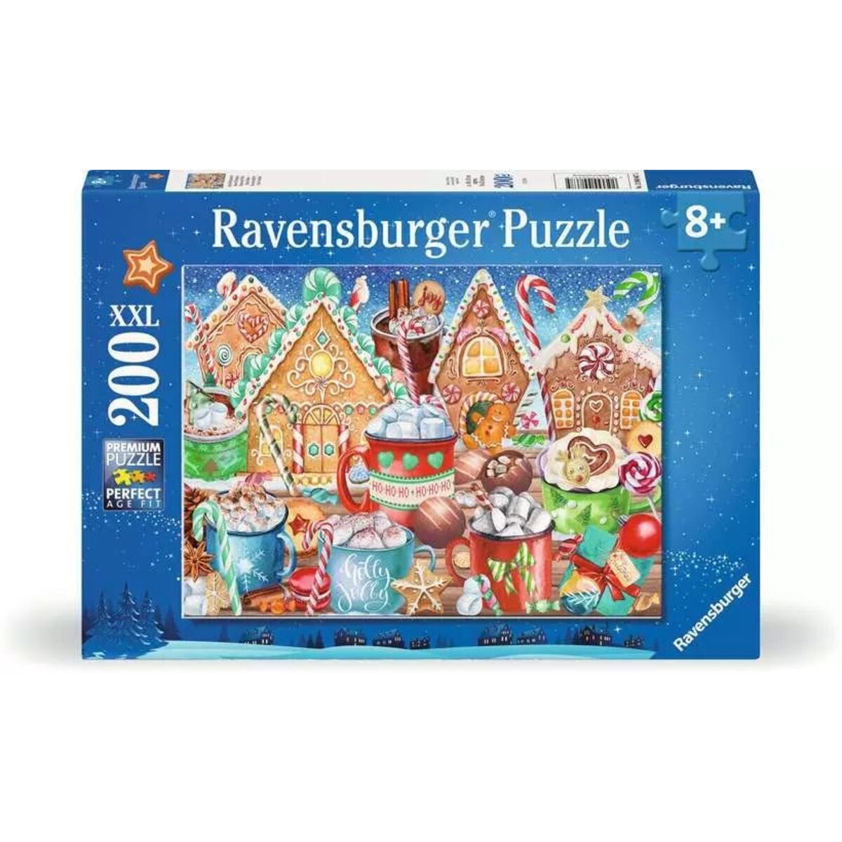 Ravensburger XXL Puzzle - Süße Weihnachten, 200 Teile