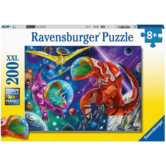 Ravensburger XXL Puzzle - Weltall Dinos, 200 Teile