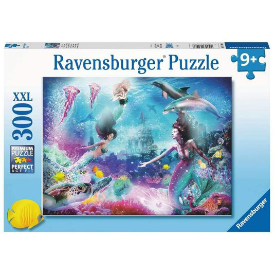 Ravensburger XXL Puzzle - Im Reich der Meerjungfrauen, 300 Teile