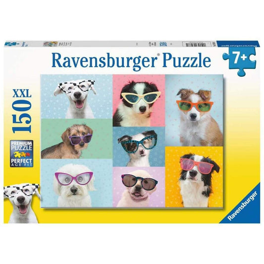 Ravensburger XXL Puzzle - Witzige Hunde, 150 Teile