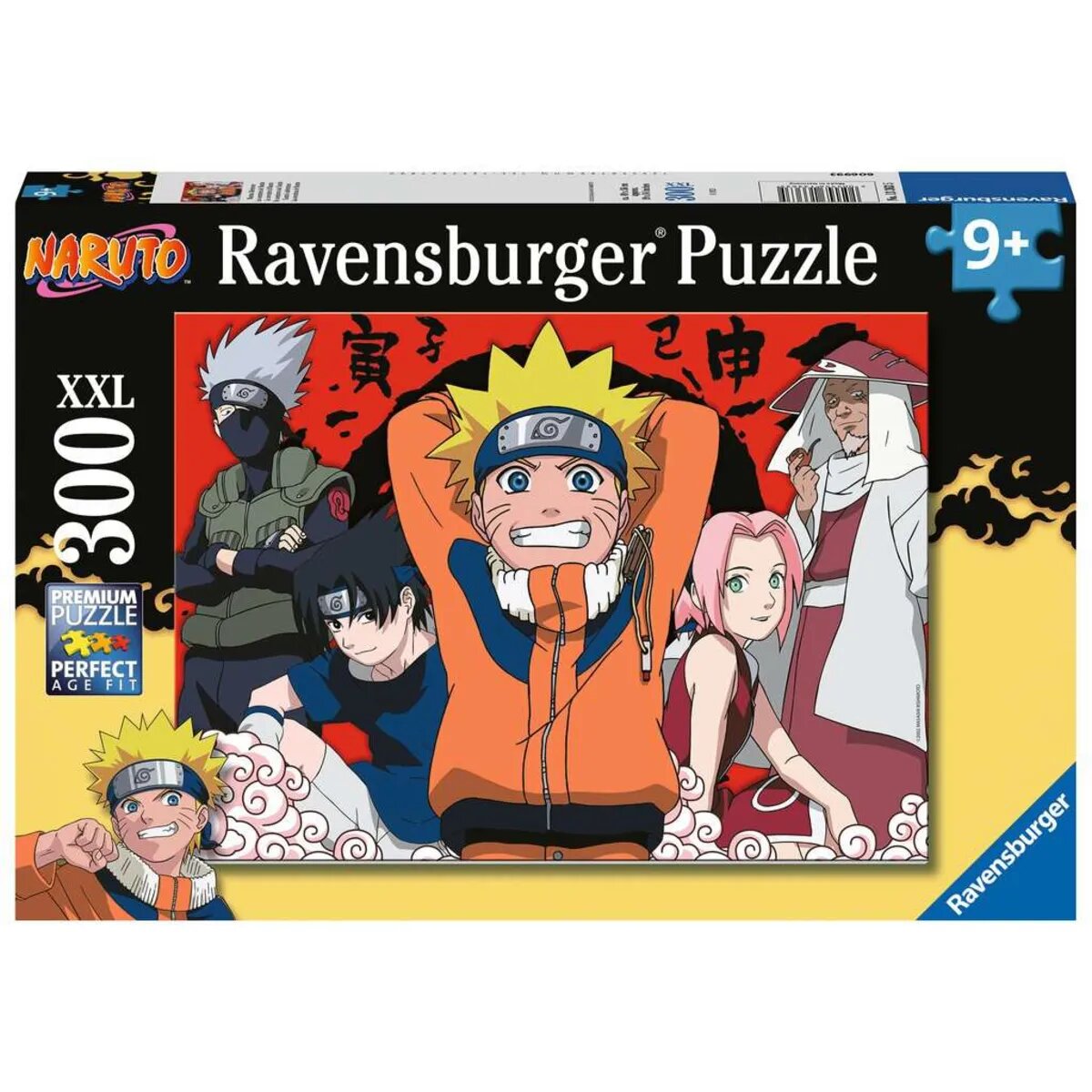 Ravensburger XXL Puzzle - Narutos Abenteuer, 300 Teile