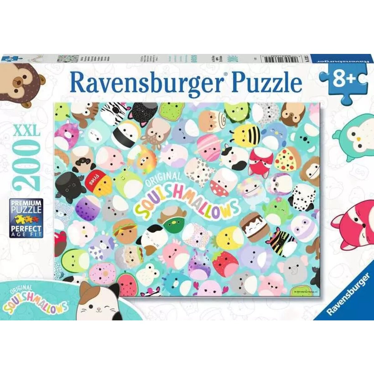 Ravensburger XXL Puzzle - Squishmallows: Mallow Days, 200 Teile